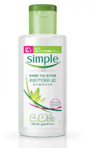 Simple eye Make Up Remover Beauty Over 40