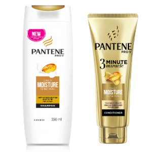 Pantene Daily Moisture renewal Shampoo & 3 minute Miracle Conditioner Beauty Over 40