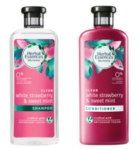 erbal Essences bio renew White Strawberry & Sweet Mint Shampoo & Conditioner