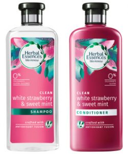 Herbal Essences bio:renew White Strawberry & Sweet Mint Shampoo & Conditioner