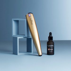 Plabuea G4+ Plasma Skin Rejuvenation Device with Synergie Skin Dermiotic Elixir Beauty Over 40