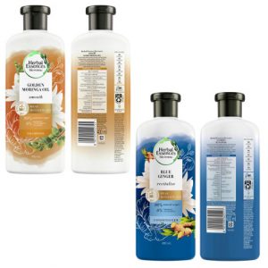 Herbal essences bio;renew Moringa Oil & Blue Ginger with Ingredients Beauty Over 40
