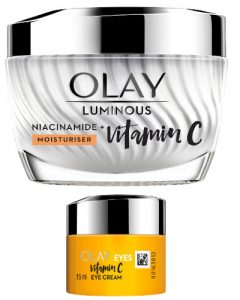 Olay Niacinamide + Vitamin C Moisturiser and Eye Cream Beauty Over 40