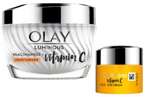 Olay Niacinamide + Vitamin C Moisturiser and Eye Cream Beauty Over 40