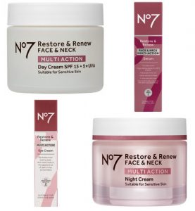 Boots No7 Restore & Renew Skincare Beauty Over 40
